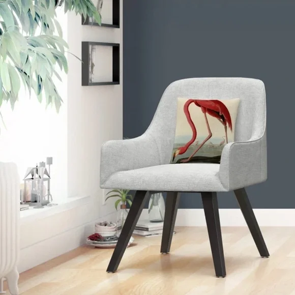 EUC Audubon Society Painting Print 16” x‎ 16” Home Decor Throw Pillows NWOT - Picture 3 of 4